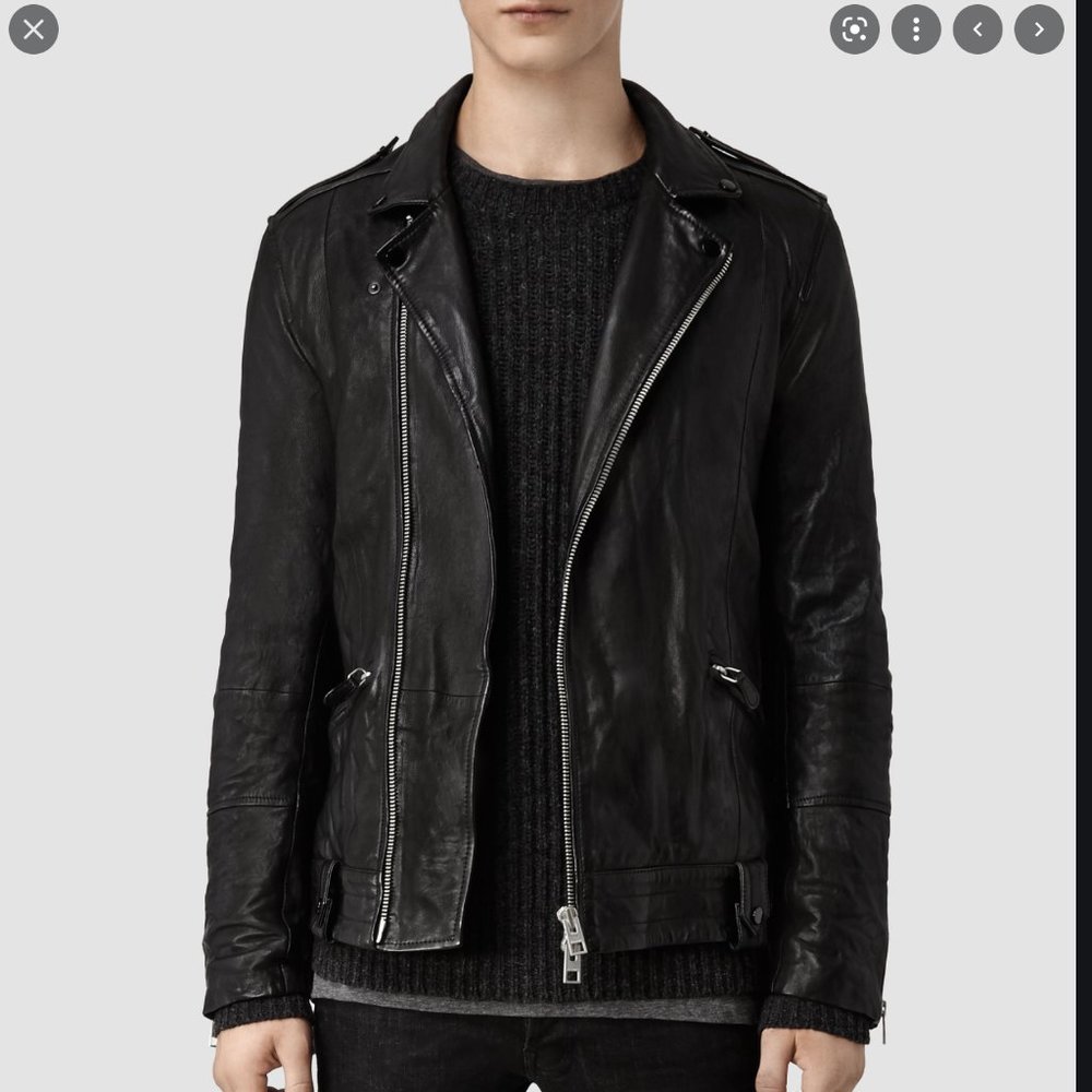 All Saints Griffin Leather Jacket